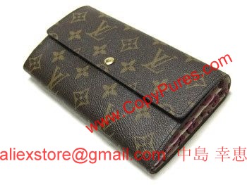 LOUIS VUITTON　ルイヴィトン　モノグラム　LV　財布　ファスナー長札　ポルトフォイユ・サラ　レオパード　ブロンコライユ　M60105